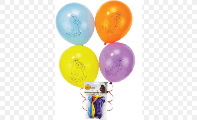 Toy Balloon The Gruffalo Party Birthday, PNG, 500x500px, Balloon, Bag, Birthday, Blanket Stitch, Book Download Free