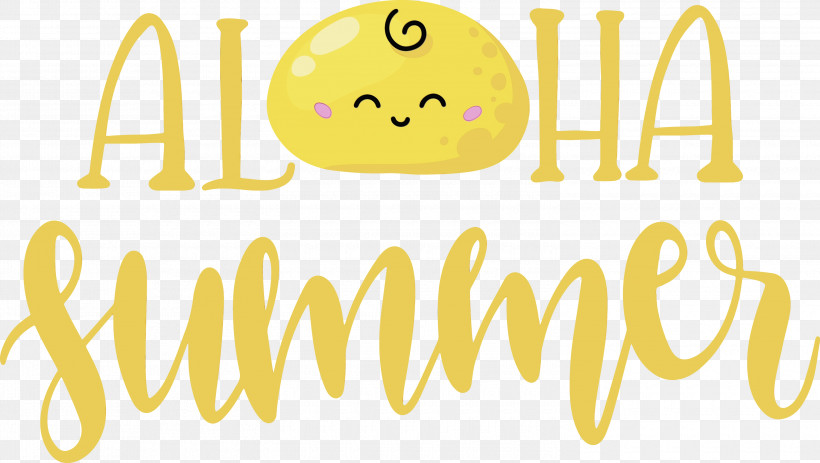 Emoticon, PNG, 3000x1696px, Aloha Summer, Emoji, Emoticon, Fruit, Happiness Download Free