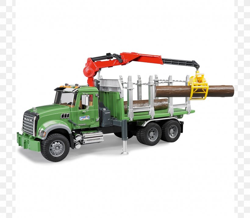 Mack Trucks Logging Truck Bruder Toy, PNG, 1943x1700px, Mack Trucks, Bruder, Crane, Dump Truck, Kenworth Download Free