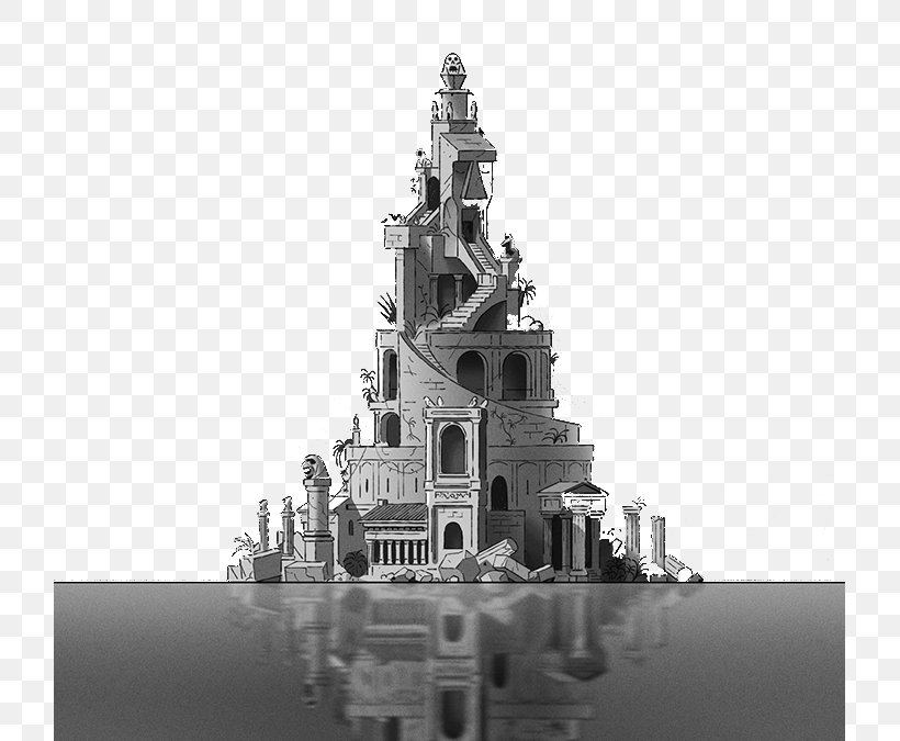 Mirage Reflection, PNG, 721x675px, Mirage, Black And White, Building, Food, Google Images Download Free