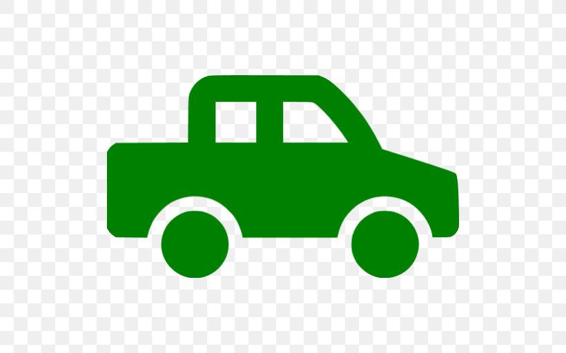 Car Pickup Truck Vehicle, PNG, 512x512px, Car, Area, Automotive Design, Brand, Green Download Free