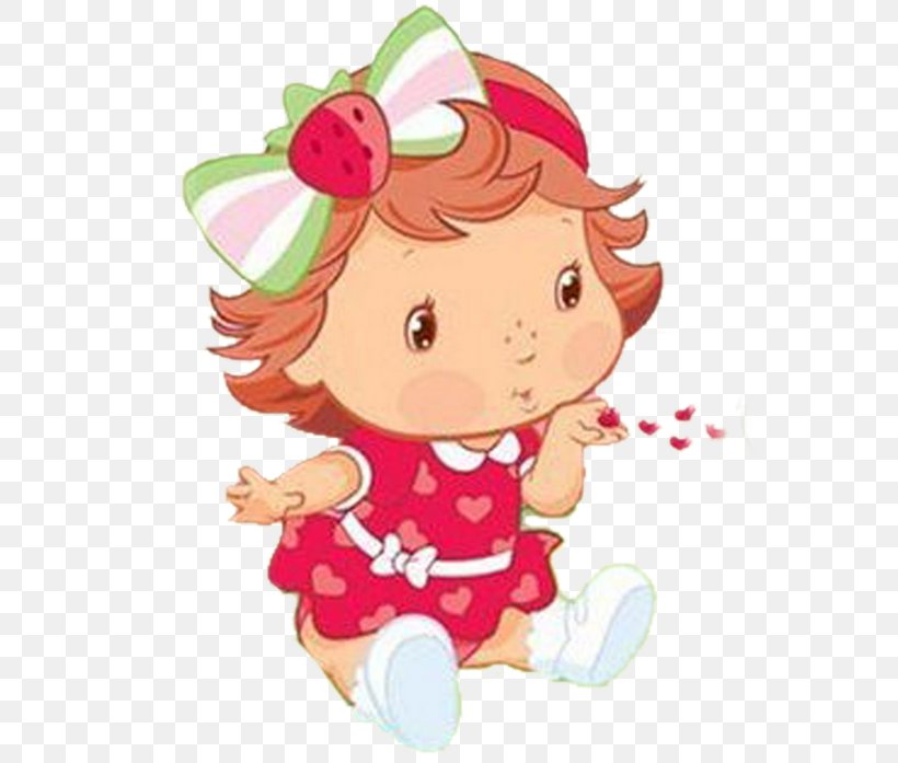 Strawberry Shortcake Berry Sweet Baby Kisses Angel Cake, PNG, 586x697px,  Watercolor, Cartoon, Flower, Frame, Heart Download