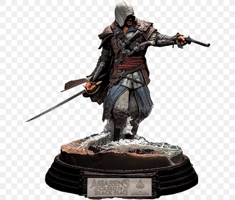 Assassin's Creed IV: Black Flag Assassin's Creed II Assassin's Creed: Revelations Assassin's Creed Unity, PNG, 651x698px, Ezio Auditore, Action Figure, Assassins, Edward Kenway, Figurine Download Free