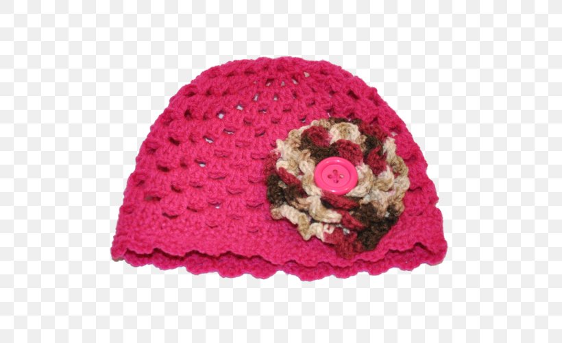 Beanie Crochet Hat Knit Cap, PNG, 500x500px, Beanie, Cap, Clothing, Crochet, Hat Download Free