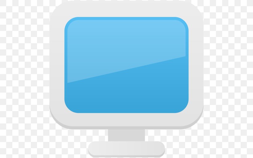 Blue Computer Monitor Angle Font, PNG, 512x512px, Computer Monitors, Aqua, Azure, Blue, Brand Download Free