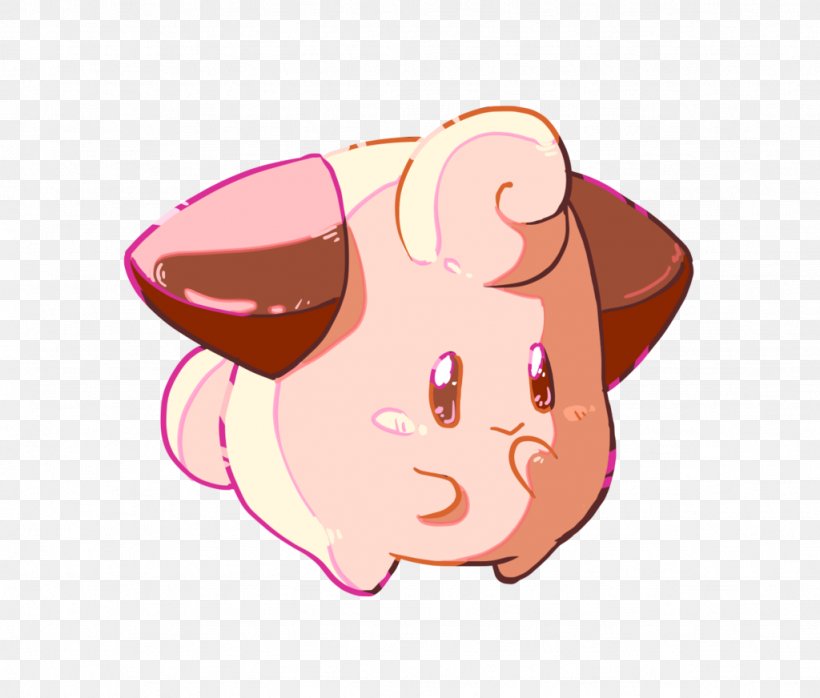 Cleffa Pokémon GO Cuteness Clefairy, PNG, 1024x872px, Watercolor, Cartoon, Flower, Frame, Heart Download Free