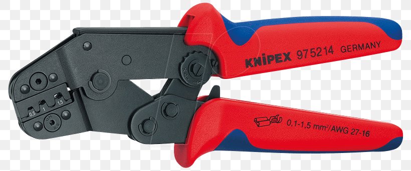 Knipex Crimping Pliers Crimping Pliers Tool, PNG, 800x342px, Knipex, Bolt Cutter, Crimp, Crimping Pliers, Cutting Tool Download Free