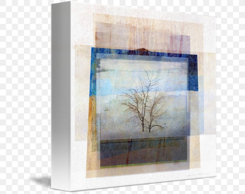 Painting Window Lone Tree Picture Frames Centimeter, PNG, 645x650px, Painting, Art, Canvas, Centimeter, Gilets Download Free