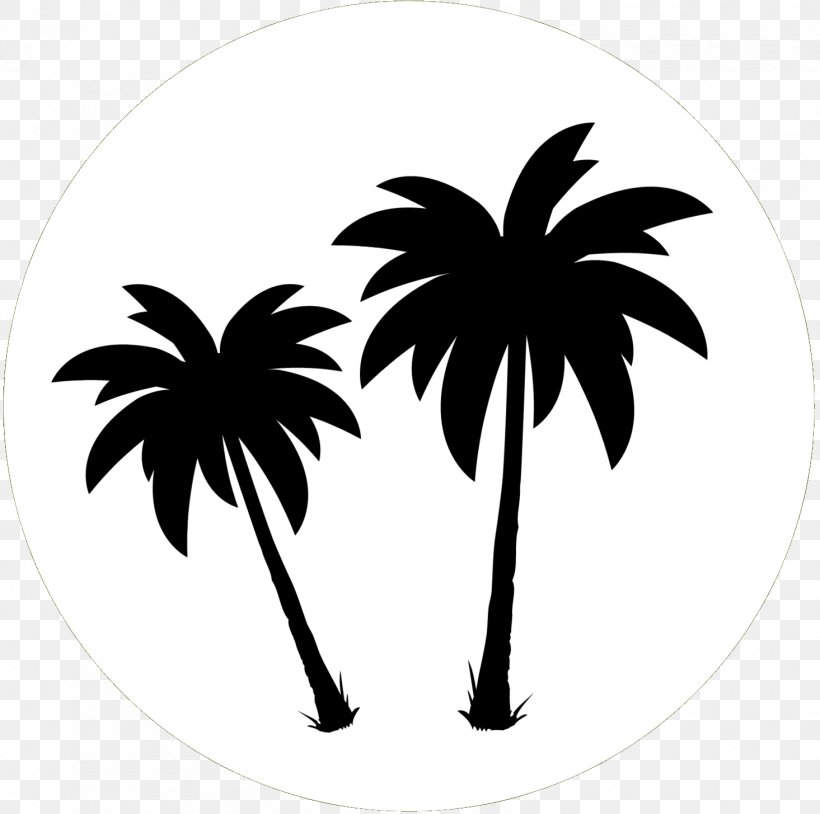 Palm Trees Clip Art Black & White, PNG, 1465x1455px, Palm Trees, Arecales, Black, Black White M, Blackandwhite Download Free