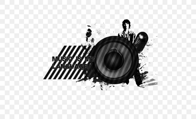 Photography Disc Jockey PhotoScape Image Editing, PNG, 500x500px, Photography, Audio, Automotive Tire, Black And White, Brand Download Free