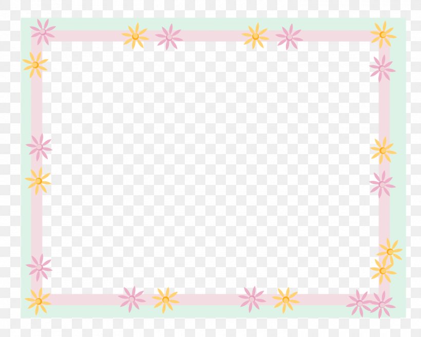 Picture Frames Flower Area Petal Pattern, PNG, 1500x1200px, Picture Frames, Area, Border, Design M, Flower Download Free