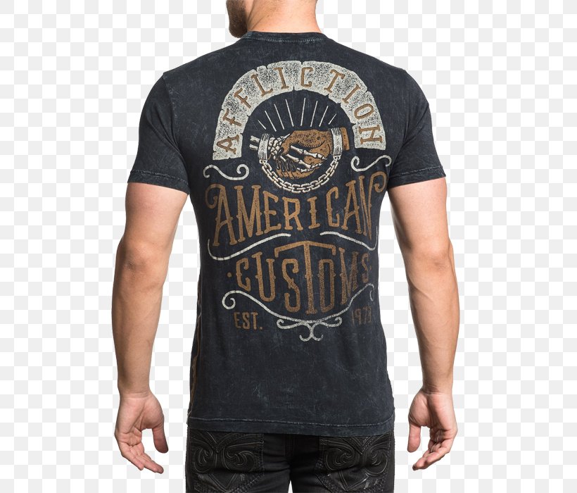 T-shirt Affliction Clothing Sleeve, PNG, 700x700px, Tshirt, Affliction Clothing, Brand, Cap, Clothing Download Free