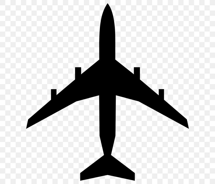 Airplane Silhouette Clip Art, PNG, 650x700px, Airplane, Aerospace Engineering, Air Travel, Aircraft, Artwork Download Free