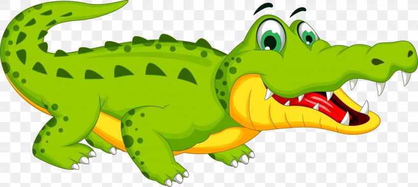 Crocodile Cartoon Royalty-free Stock Photography, PNG, 6013x2702px, Crocodile, Cartoon, Crocodilia, Dinosaur, Fauna Download Free