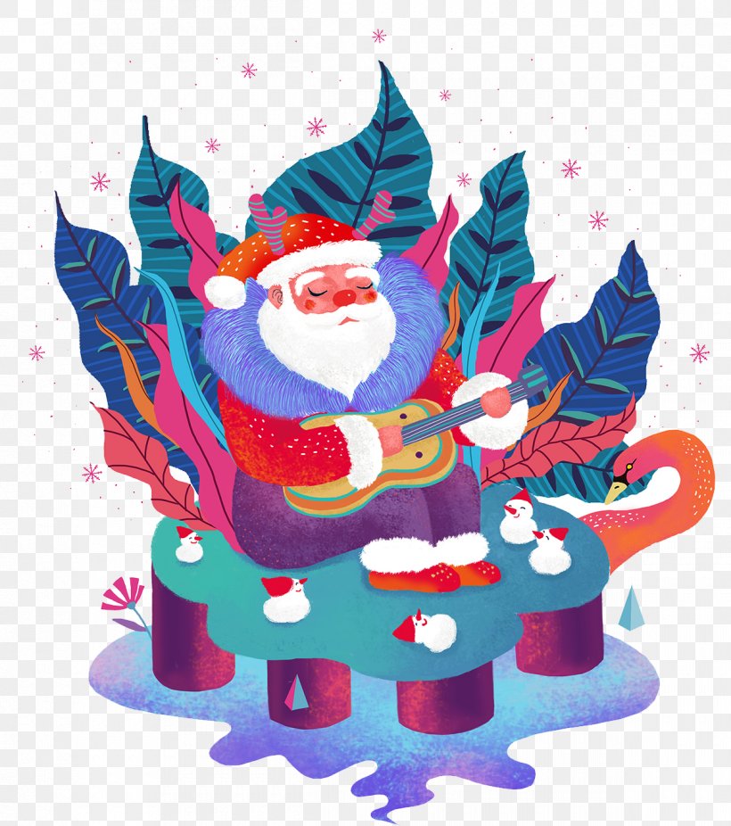 Santa Claus Christmas Père Noël Gift Illustration, PNG, 1200x1356px, Santa Claus, Art, Christmas, Christmas Decoration, Christmas Ornament Download Free