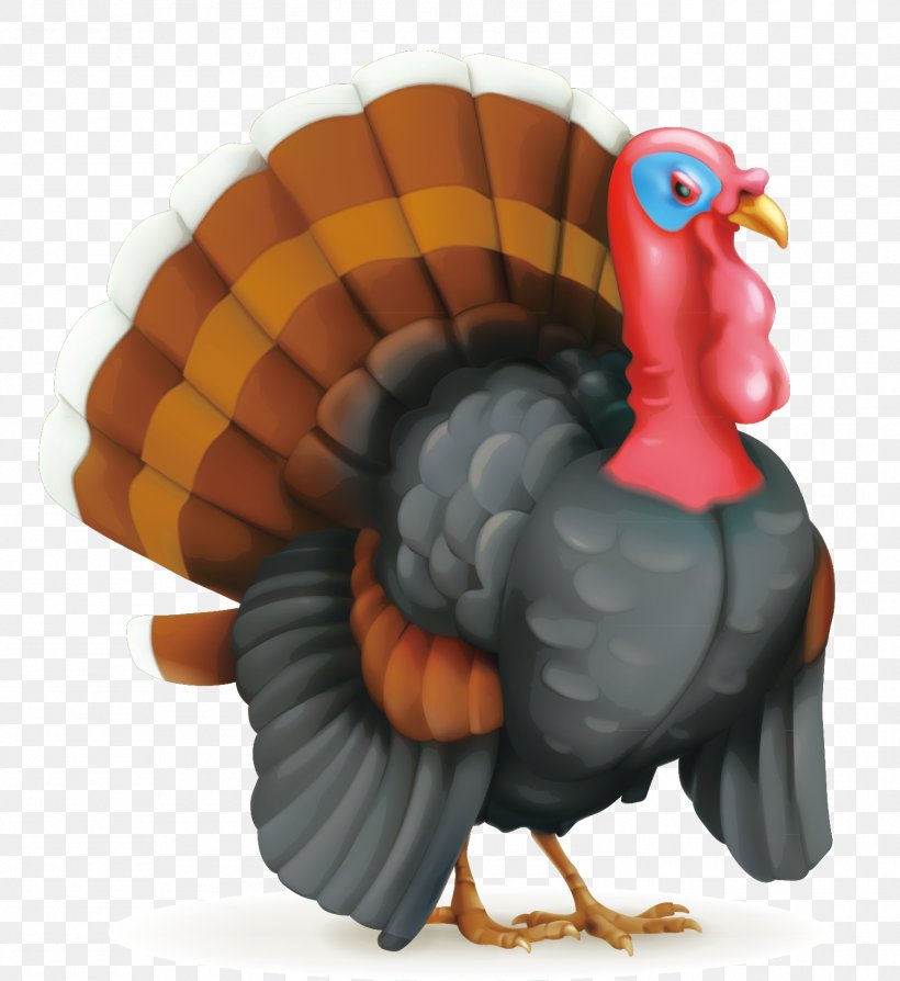 Thanksgiving Day Turkey Illustration, PNG, 1499x1636px, Thanksgiving, Beak, Bird, Black Friday, Cartoon Download Free