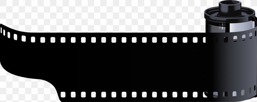 Photographic Film Photography Clip Art, PNG, 2400x954px, 35 Mm Film, 35mm Format, Photographic Film, Black, Black And White Download Free