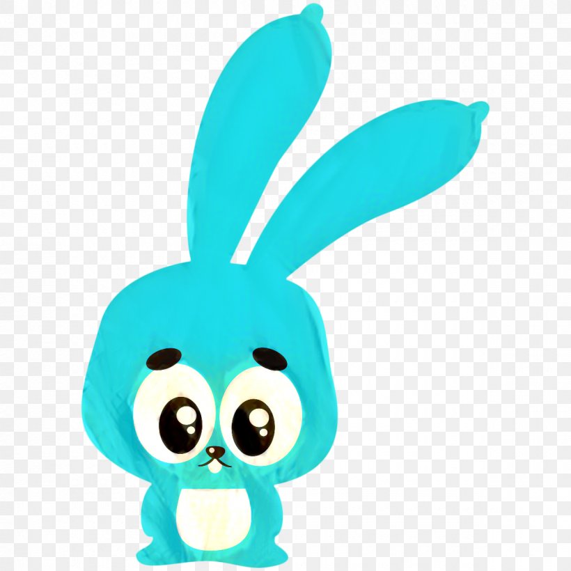 Rabbit Cartoon, PNG, 1200x1200px, Cartoon, Aqua, Green, Rabbit, Rabbits And Hares Download Free