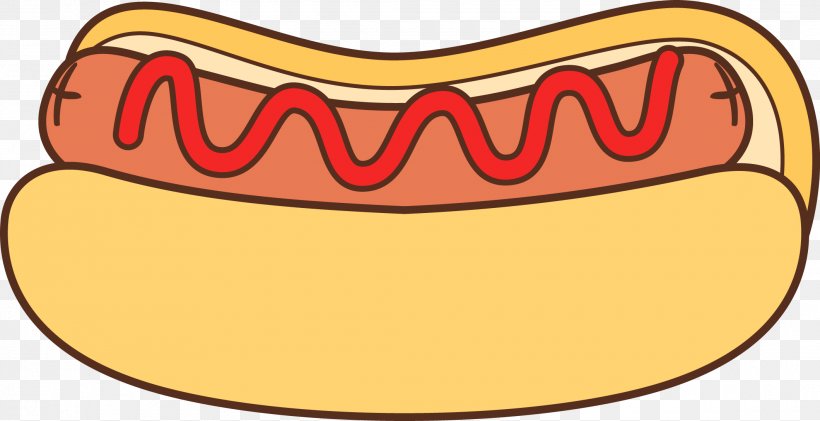 Hot Dog Mouth Smile Tooth Clip Art, PNG, 2120x1091px, Hot Dog, Cartoon, Dog, Food, Jaw Download Free