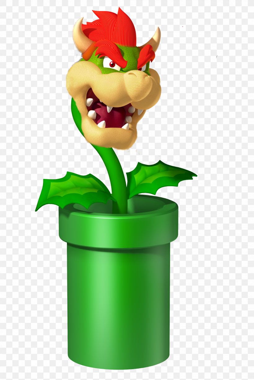 New Super Mario Bros. U New Super Mario Bros. U, PNG, 2224x3320px, Super Mario Bros, Fictional Character, Figurine, Flower, Flowerpot Download Free