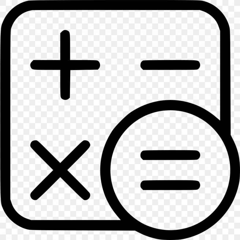 Calculator Calculation Stock Photography, PNG, 981x980px, Calculator, Area, Black And White, Calculation, Icon Design Download Free