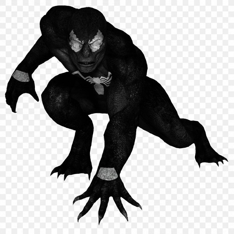 Dr. Curt Connors Spider-Man Green Goblin Venom Rhino, PNG, 1999x1999px, Dr Curt Connors, Amazing Spiderman, Black And White, Carnivoran, Fictional Character Download Free
