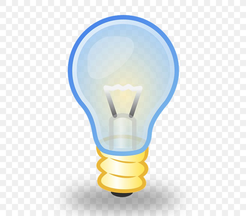 Incandescent Light Bulb Clip Art, PNG, 720x720px, Incandescent Light Bulb, Edison Screw, Electric Light, Lamp, Led Lamp Download Free