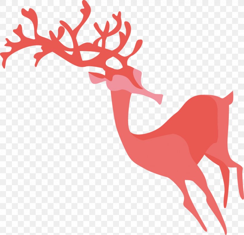 Reindeer Antler Clip Art, PNG, 963x925px, Reindeer, Antler, Deer, Mammal, Red Download Free
