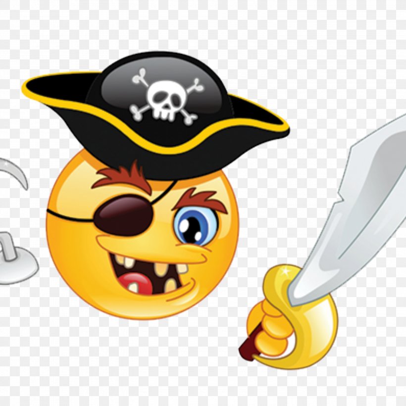 Emoticon Smiley Piracy Emoji, PNG, 3000x3000px, Emoticon, Depositphotos, Emoji, Facebook, Facebook Messenger Download Free