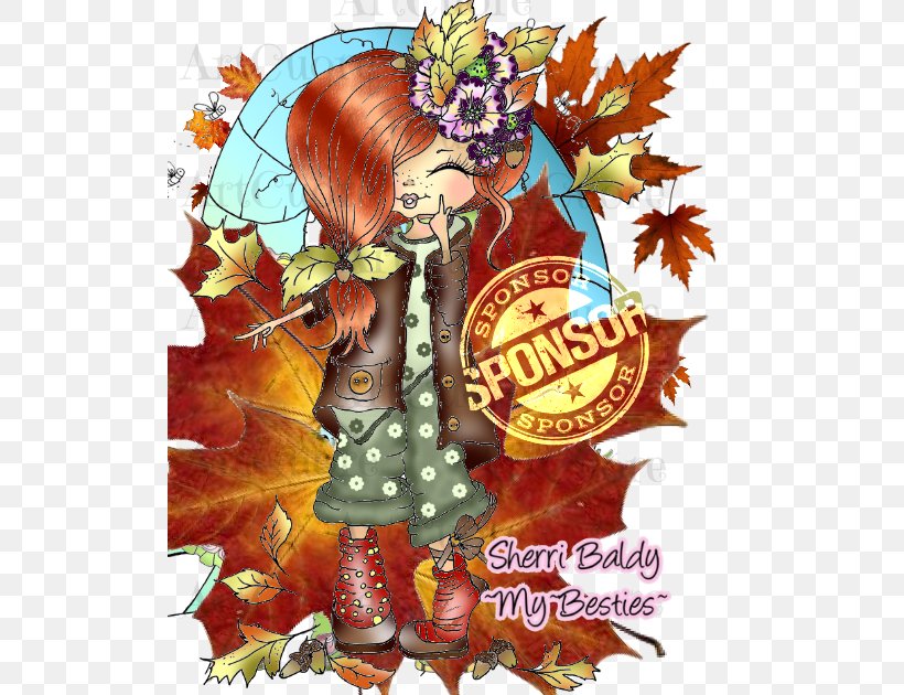 Flowering Plant Cartoon Poster Autumn, PNG, 515x630px, Flowering Plant, Art, Autumn, Cartoon, Fictional Character Download Free