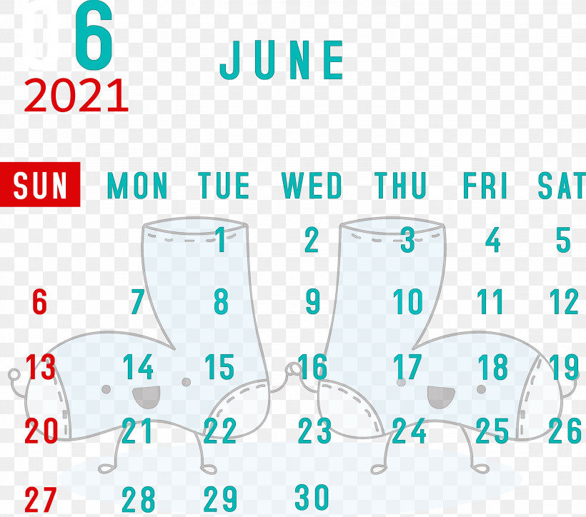June 2021 Calendar 2021 Calendar June 2021 Printable Calendar, PNG, 3000x2650px, 2021 Calendar, Diagram, Geometry, June 2021 Printable Calendar, Line Download Free
