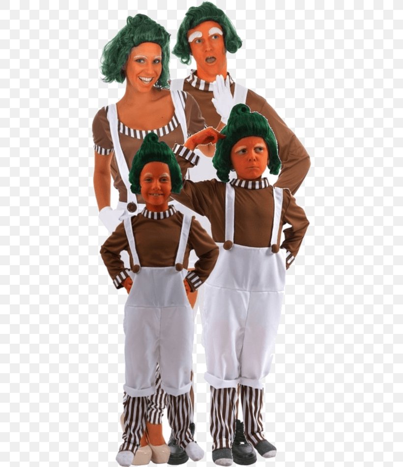 Costume Party Willy Wonka & The Chocolate Factory Oompa Loompa, PNG, 600x951px, Costume, Adult, Child, Chocolate, Clothing Download Free