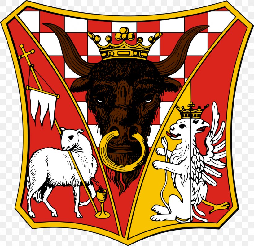 Kalisz Voivodeship Wieniawa Coat Of Arms Heraldry, PNG, 1053x1024px, Kalisz, Art, Cattle Like Mammal, Coat Of Arms, Fictional Character Download Free