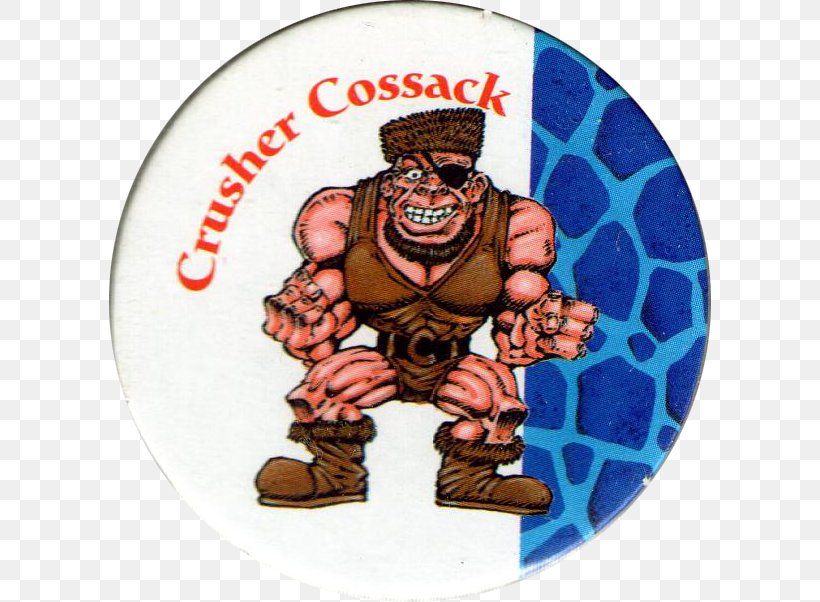 Milk Caps Cossack Professional Wrestling Crusher Doubleheader, PNG, 602x602px, Milk Caps, Cartoon, Character, Cossack, Crusher Download Free