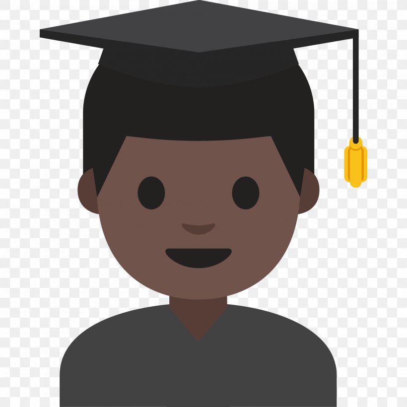 Emoji Human Skin Color Clip Art Graduation Ceremony, PNG, 2000x2000px, Emoji, Academic Dress, Art, Cap, Cartoon Download Free