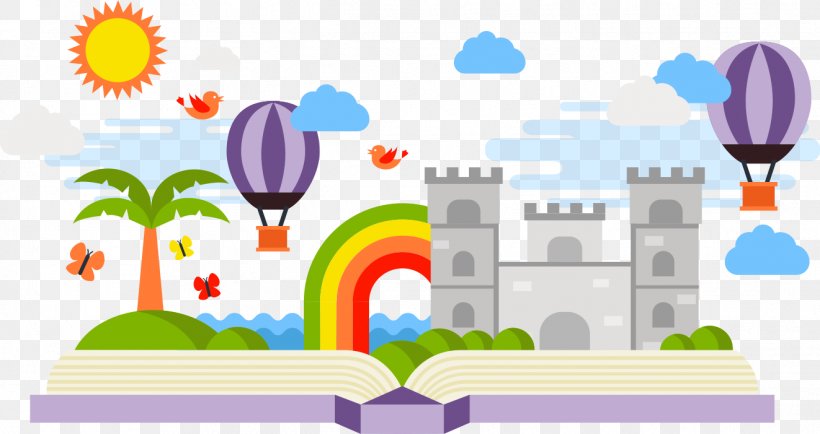 Book, PNG, 1322x701px, Book, Art, Balloon, Bedtime Story, Book Illustration Download Free