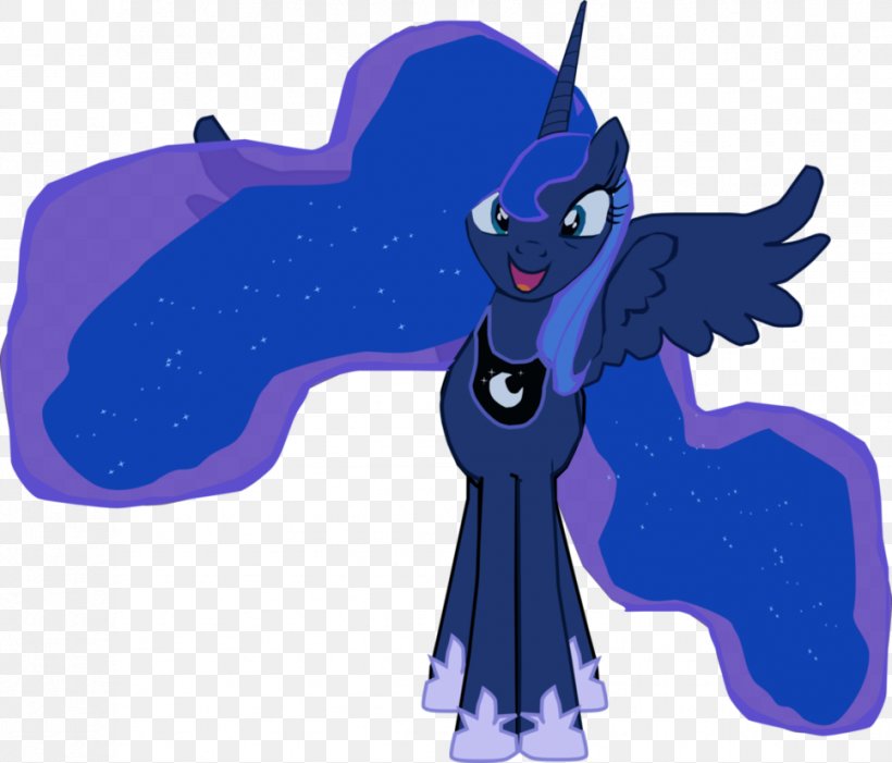 Horse Pony Cobalt Blue Princess Luna, PNG, 967x827px, Horse, Animal, Animal Figure, Blue, Cartoon Download Free