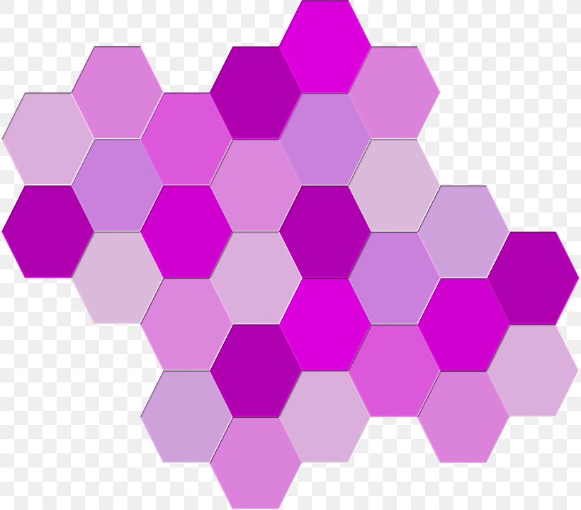 Shades Of Purple Hexagon Geometry Image, PNG, 816x720px, Purple, Beehive, Color, Geometric Shape, Geometry Download Free