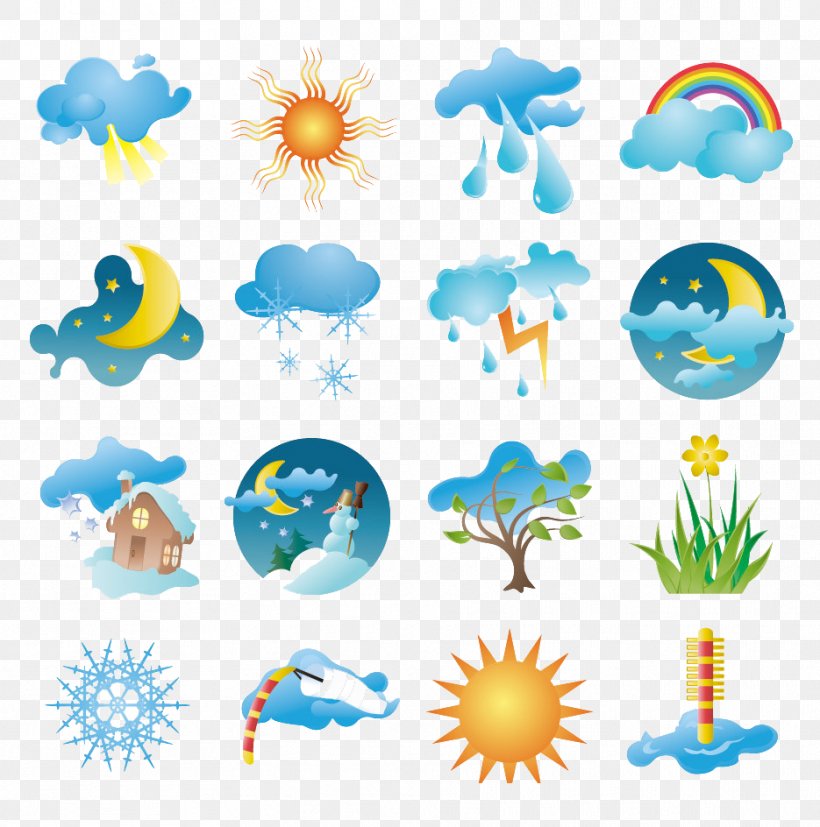 Weather Season Icon, PNG, 935x944px, Weather, Art, Border, Child, Cloud Download Free