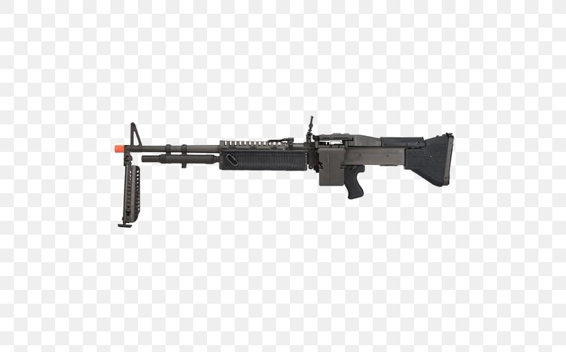 Airsoft Gun M60 Machine Gun Light Machine Gun, PNG, 560x510px, Watercolor, Cartoon, Flower, Frame, Heart Download Free
