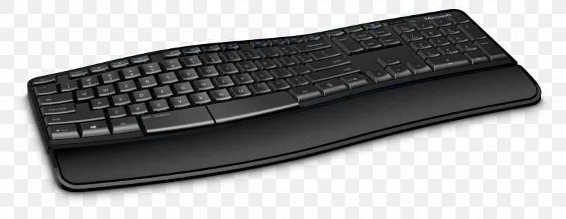 Computer Keyboard Computer Mouse Microsoft Natural Keyboard Ergonomic Keyboard, PNG, 2227x864px, Computer Keyboard, Computer Accessory, Computer Component, Computer Mouse, Desktop Computers Download Free