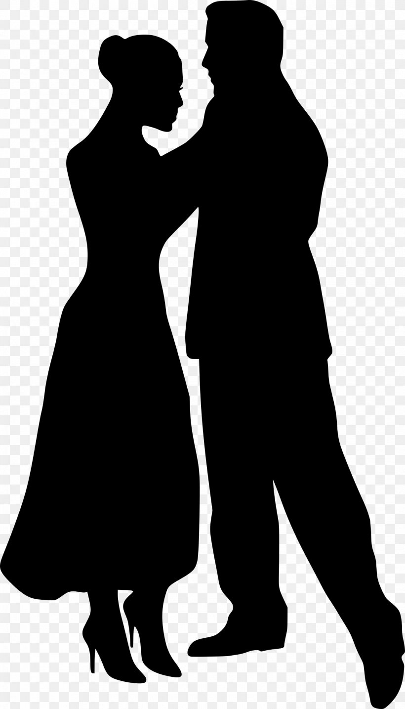 Silhouette Dance Clip Art, PNG, 1372x2400px, Silhouette, Art, Black, Black And White, Contemporary Dance Download Free