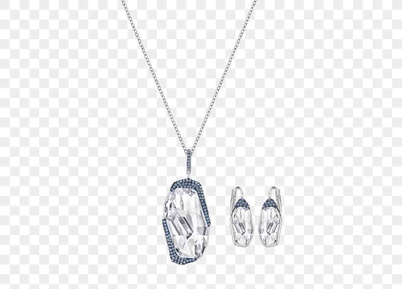 Earring Swarovski Charms & Pendants Necklace Jewellery, PNG, 590x590px, Earring, Bijou, Blue, Body Jewelry, Bracelet Download Free