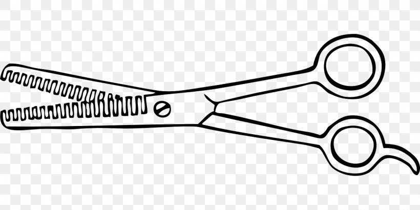 Hair-cutting Shears Scissors Clip Art, PNG, 1280x640px, Haircutting Shears, Auto Part, Barber, Drawing, Graphic Arts Download Free