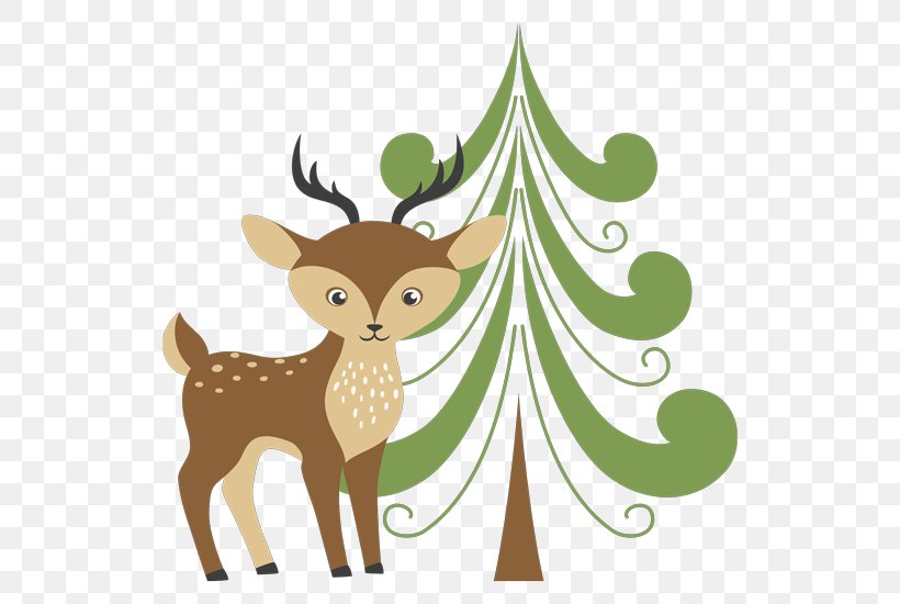 Reindeer Forest Paper, PNG, 550x550px, Reindeer, Animal, Christmas, Christmas Decoration, Christmas Ornament Download Free