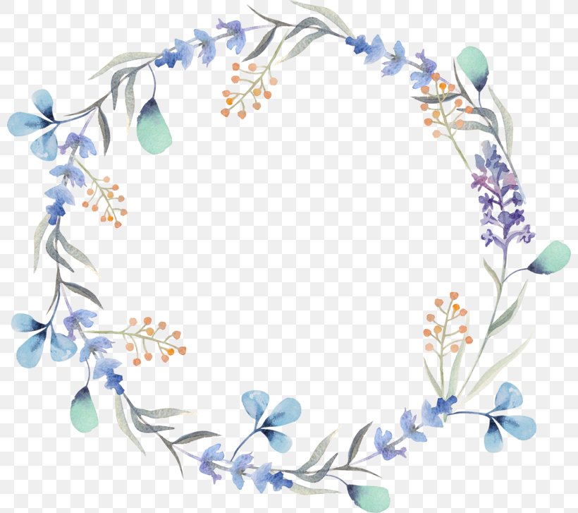 Watercolor Painting Wreath Flower Stock Photography Royalty-free, PNG, 800x727px, Watercolor Painting, Blue, Floral Design, Flower, Fotolia Download Free
