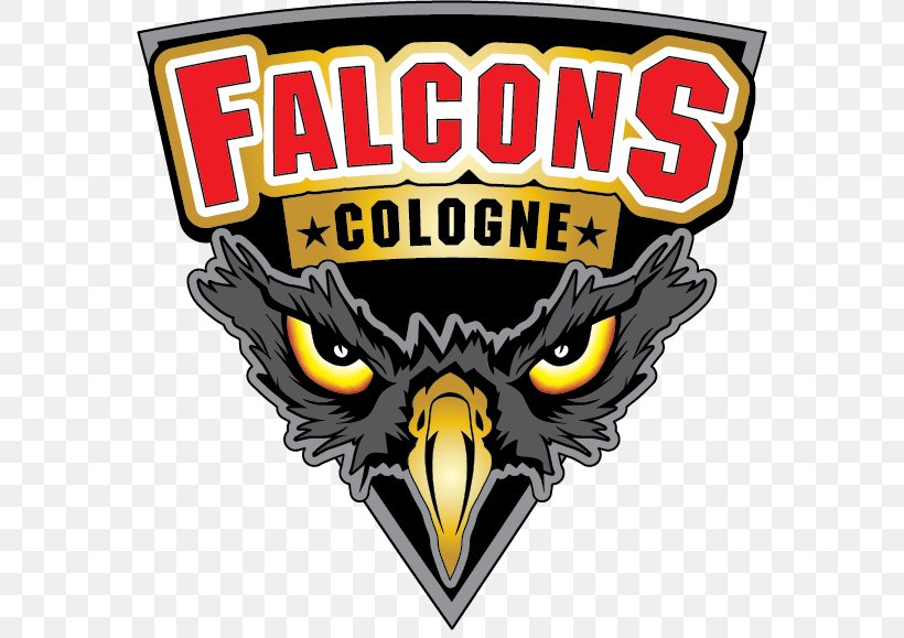 Cologne Falcons Assindia Cardinals Atlanta Falcons Bielefeld Bulldogs German Football League 2, PNG, 572x579px, Cologne Falcons, American Football, American Football Conference, Assindia Cardinals, Atlanta Falcons Download Free