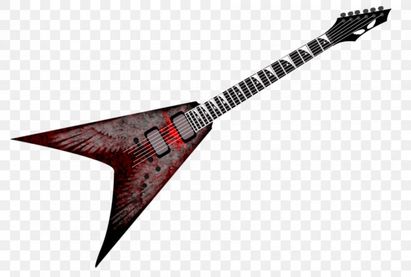 Jackson King V Gibson Flying V Jackson Soloist Jackson Rhoads Guitar, PNG, 900x607px, Watercolor, Cartoon, Flower, Frame, Heart Download Free