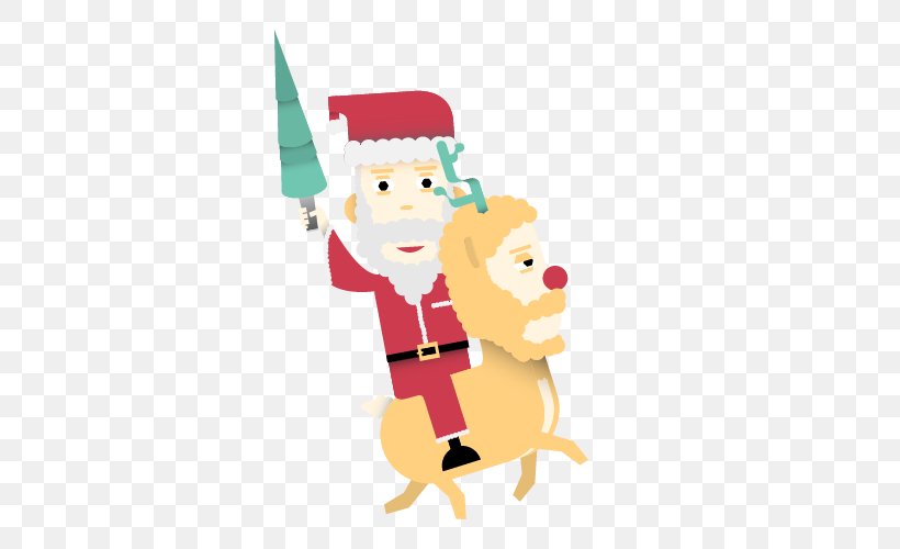 Santa Claus Christmas Ornament Illustration Cartoon Christmas Day, PNG, 500x500px, Santa Claus, Art, Cartoon, Christmas, Christmas Day Download Free