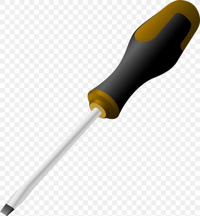 Yellow Screwdriver, PNG, 1325x1429px, Screwdriver, Adjustable Spanner, Product, Product Design, Spanners Download Free